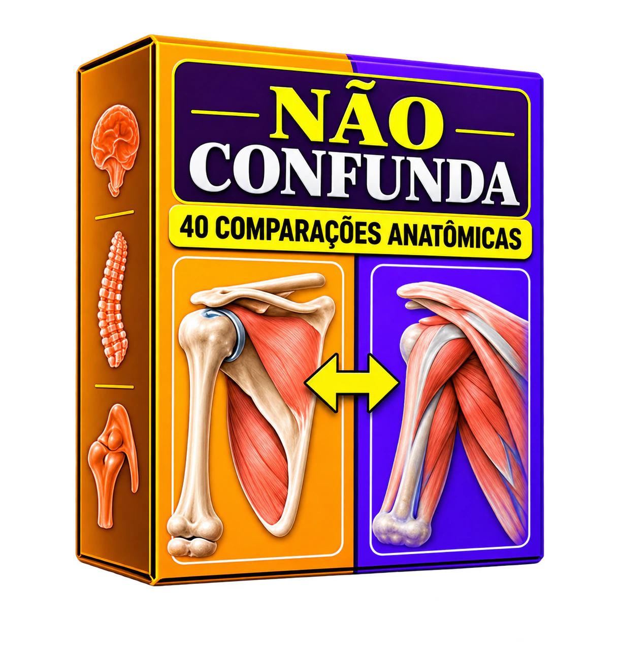 Mockup completo do Não Confunda